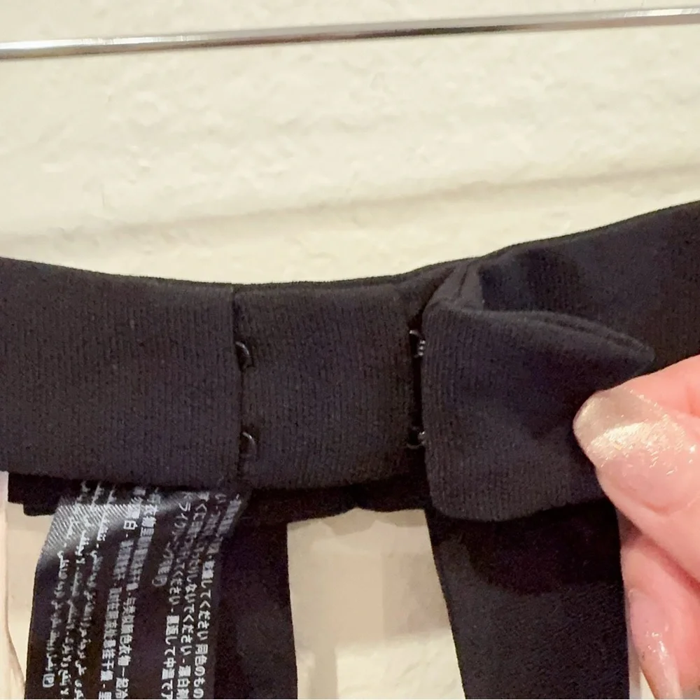 Keepsake the Label Emotion Bow Belt in Black One Size NWT